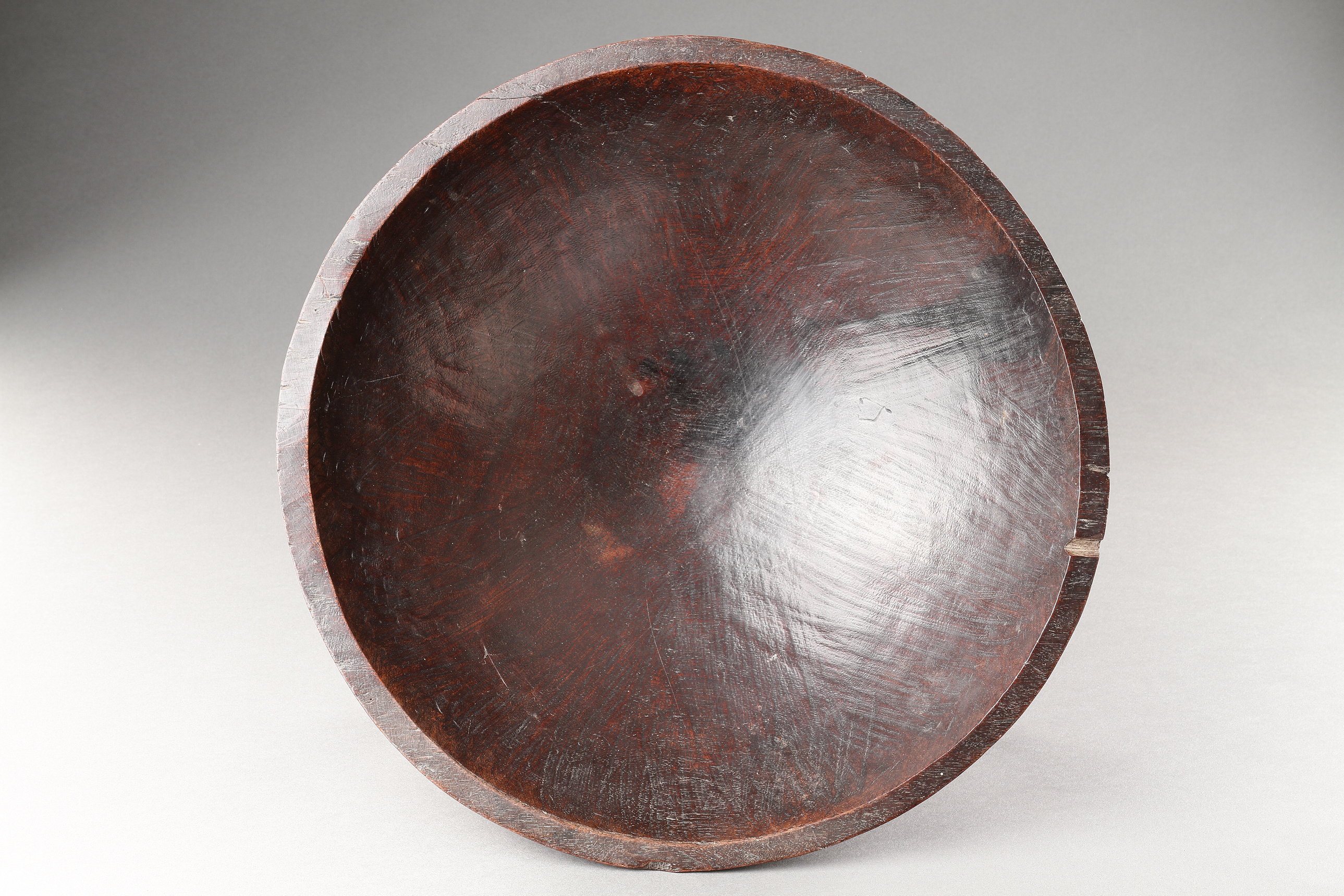 A Fine and Unusual Kava Bowl Raised upon Three Feet 